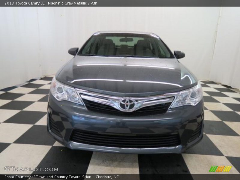 Magnetic Gray Metallic / Ash 2013 Toyota Camry LE