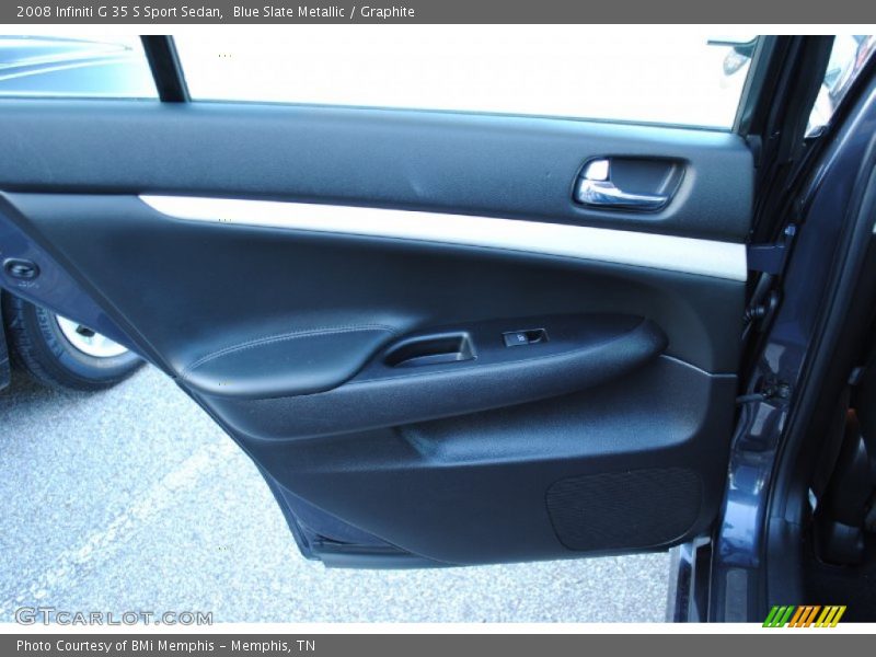 Blue Slate Metallic / Graphite 2008 Infiniti G 35 S Sport Sedan