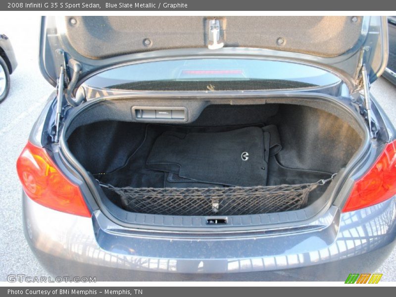 Blue Slate Metallic / Graphite 2008 Infiniti G 35 S Sport Sedan