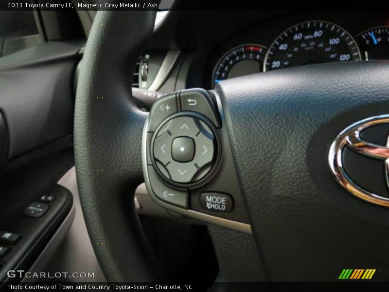 Magnetic Gray Metallic / Ash 2013 Toyota Camry LE