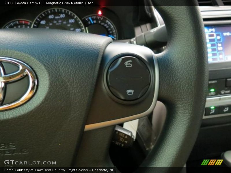 Magnetic Gray Metallic / Ash 2013 Toyota Camry LE