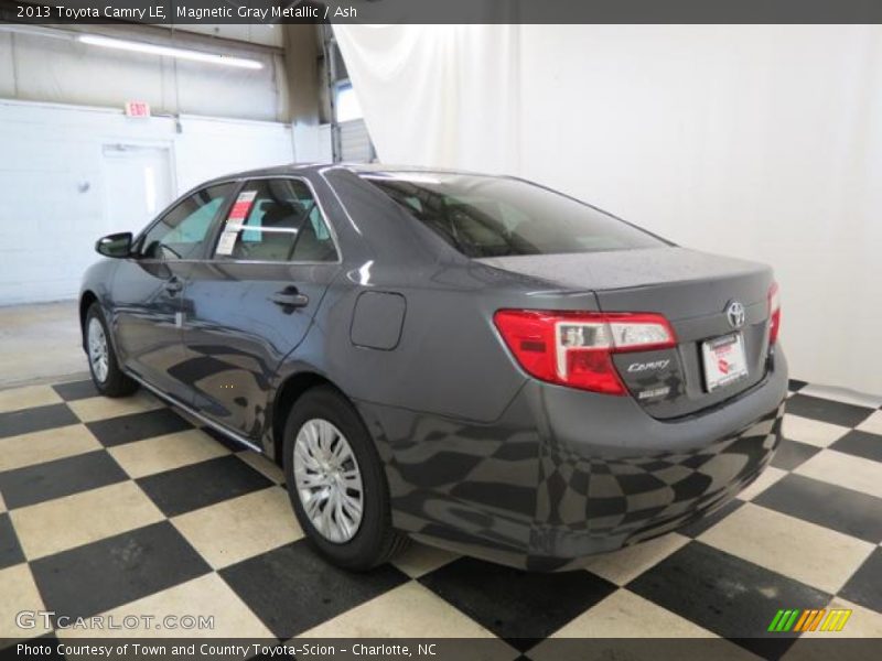 Magnetic Gray Metallic / Ash 2013 Toyota Camry LE