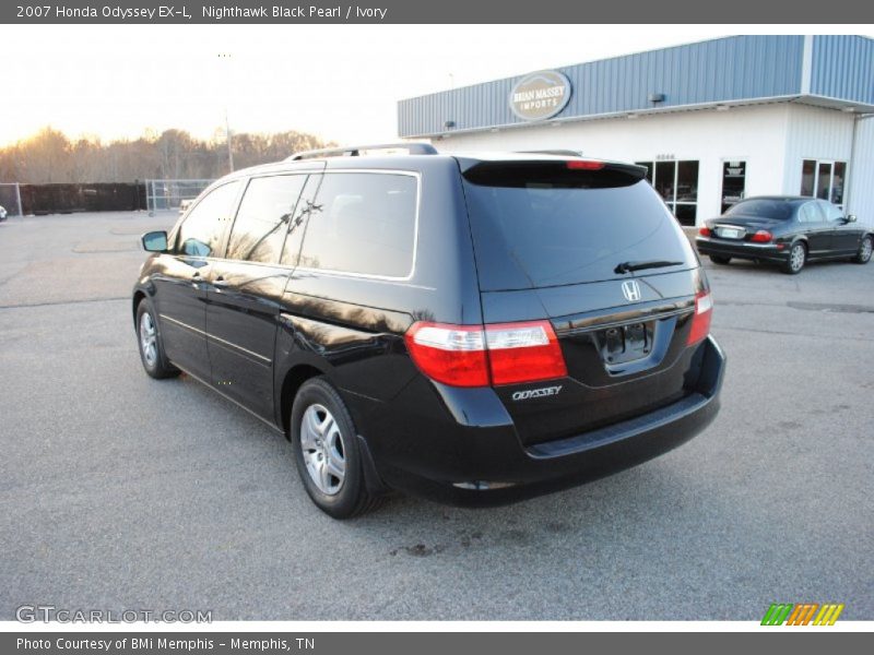 Nighthawk Black Pearl / Ivory 2007 Honda Odyssey EX-L