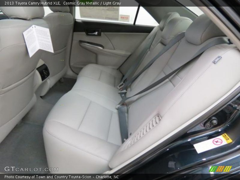 Cosmic Gray Metallic / Light Gray 2013 Toyota Camry Hybrid XLE