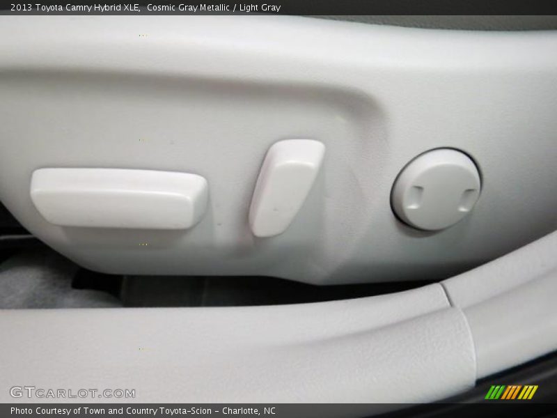 Cosmic Gray Metallic / Light Gray 2013 Toyota Camry Hybrid XLE