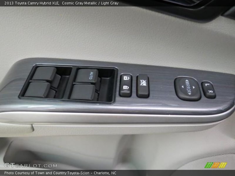 Cosmic Gray Metallic / Light Gray 2013 Toyota Camry Hybrid XLE