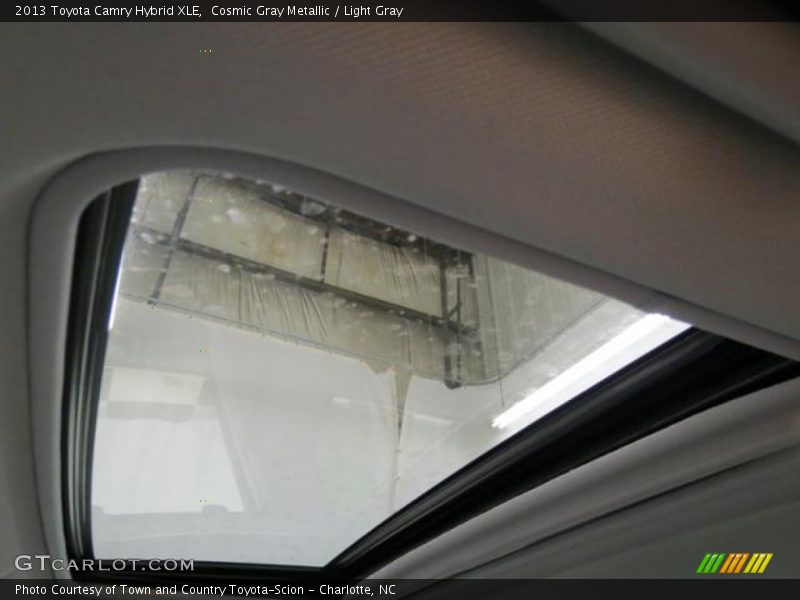 Cosmic Gray Metallic / Light Gray 2013 Toyota Camry Hybrid XLE