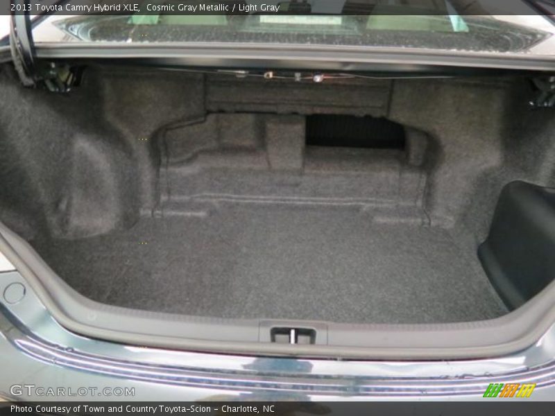 Cosmic Gray Metallic / Light Gray 2013 Toyota Camry Hybrid XLE