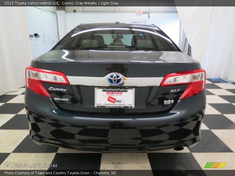 Cosmic Gray Metallic / Light Gray 2013 Toyota Camry Hybrid XLE