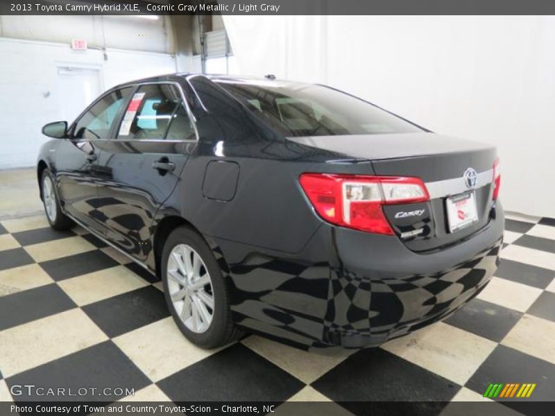 Cosmic Gray Metallic / Light Gray 2013 Toyota Camry Hybrid XLE