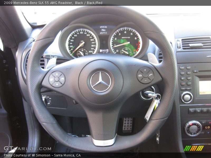  2009 SLK 55 AMG Roadster Steering Wheel