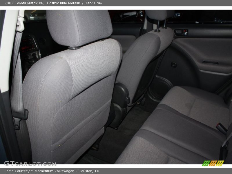 Cosmic Blue Metallic / Dark Gray 2003 Toyota Matrix XR