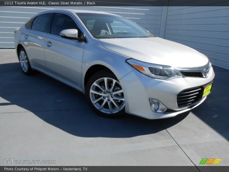 Classic Silver Metallic / Black 2013 Toyota Avalon XLE