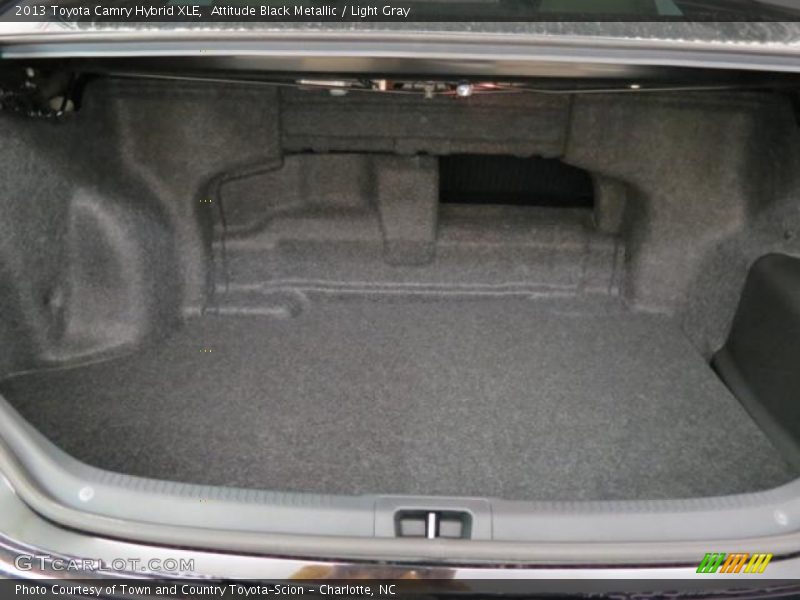 Attitude Black Metallic / Light Gray 2013 Toyota Camry Hybrid XLE