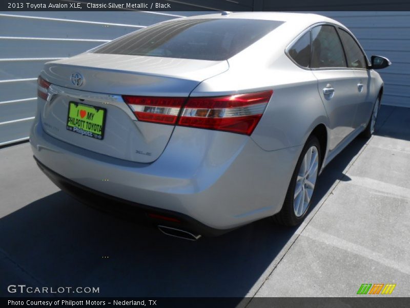 Classic Silver Metallic / Black 2013 Toyota Avalon XLE