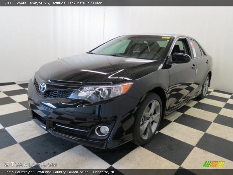 Attitude Black Metallic / Black 2013 Toyota Camry SE V6