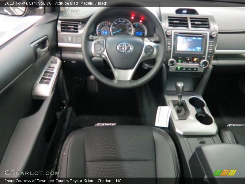 Attitude Black Metallic / Black 2013 Toyota Camry SE V6