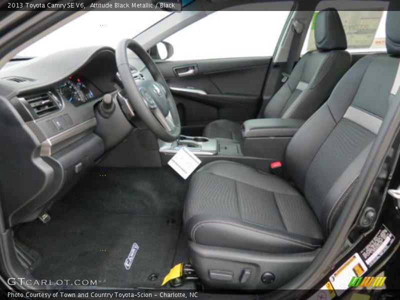 Attitude Black Metallic / Black 2013 Toyota Camry SE V6