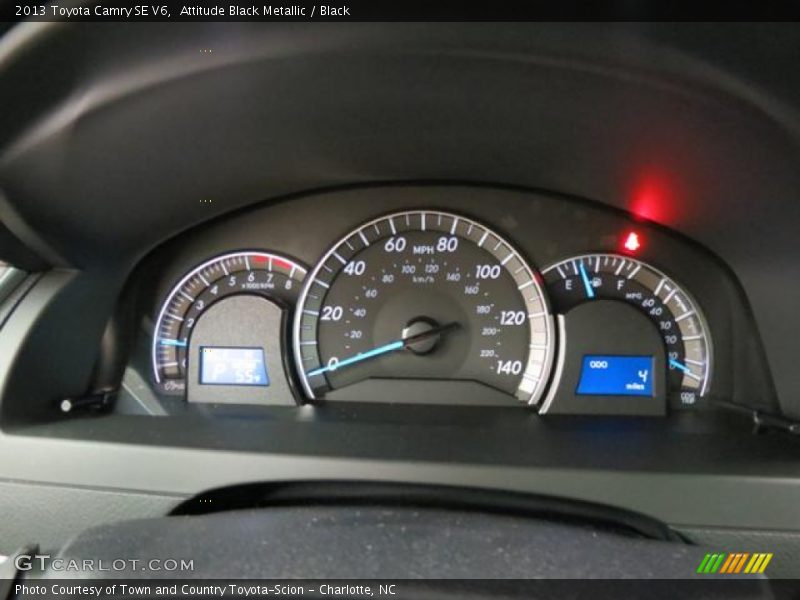 Attitude Black Metallic / Black 2013 Toyota Camry SE V6