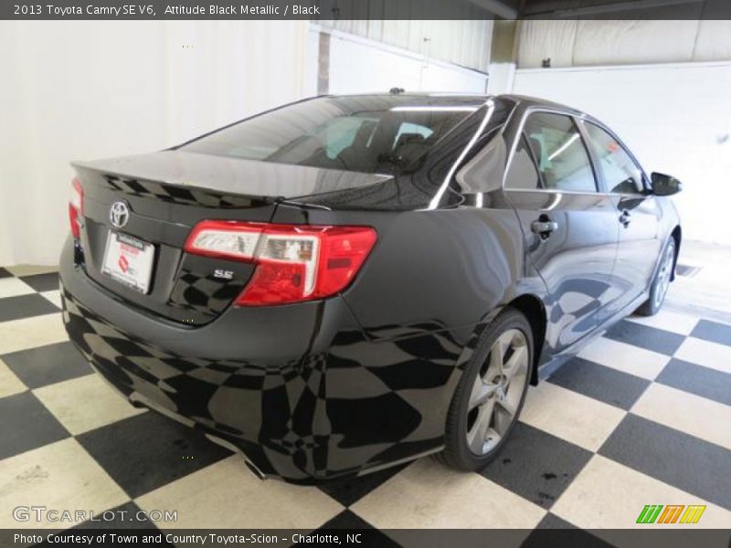 Attitude Black Metallic / Black 2013 Toyota Camry SE V6