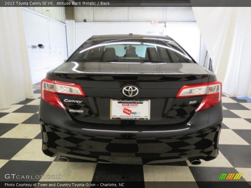Attitude Black Metallic / Black 2013 Toyota Camry SE V6