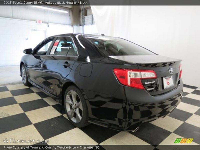 Attitude Black Metallic / Black 2013 Toyota Camry SE V6