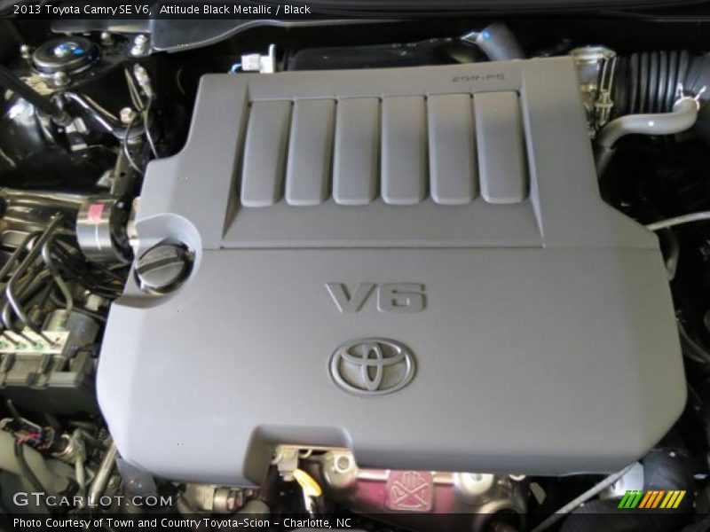 Attitude Black Metallic / Black 2013 Toyota Camry SE V6
