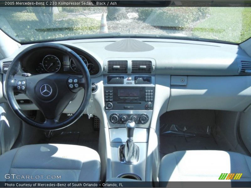 Dashboard of 2005 C 230 Kompressor Sedan