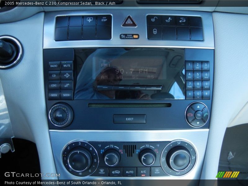 Controls of 2005 C 230 Kompressor Sedan