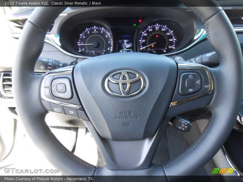 Classic Silver Metallic / Black 2013 Toyota Avalon XLE