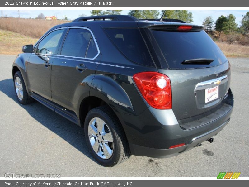 Ashen Gray Metallic / Jet Black 2013 Chevrolet Equinox LT