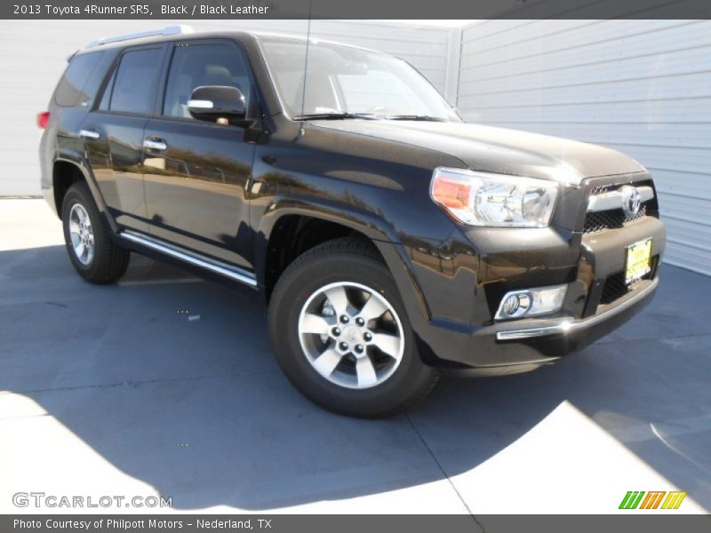 Black / Black Leather 2013 Toyota 4Runner SR5