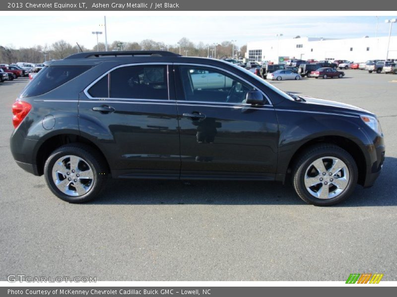 Ashen Gray Metallic / Jet Black 2013 Chevrolet Equinox LT