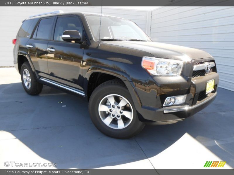 Black / Black Leather 2013 Toyota 4Runner SR5