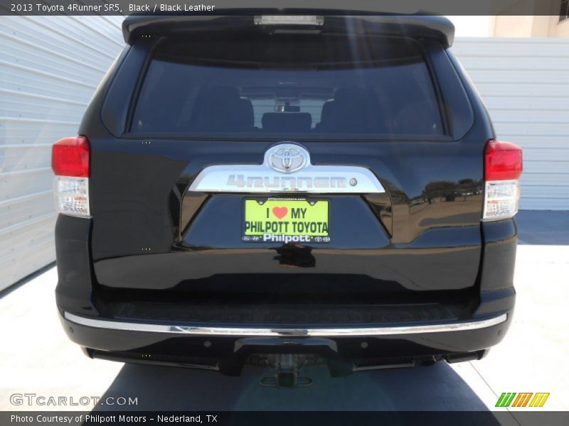 Black / Black Leather 2013 Toyota 4Runner SR5