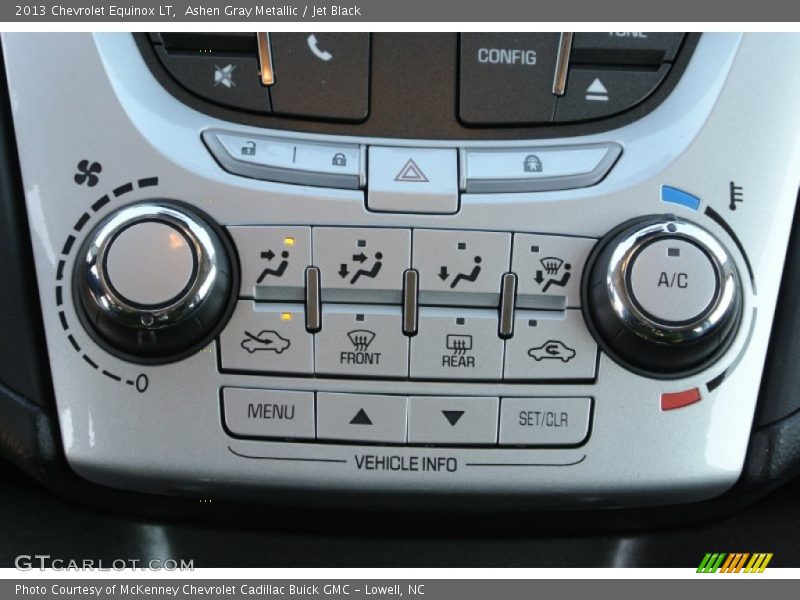 Ashen Gray Metallic / Jet Black 2013 Chevrolet Equinox LT
