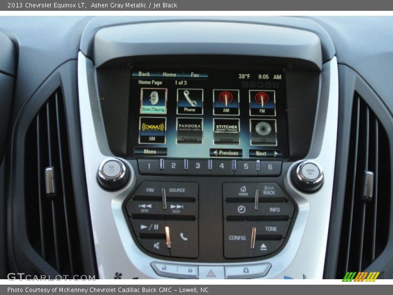 Ashen Gray Metallic / Jet Black 2013 Chevrolet Equinox LT