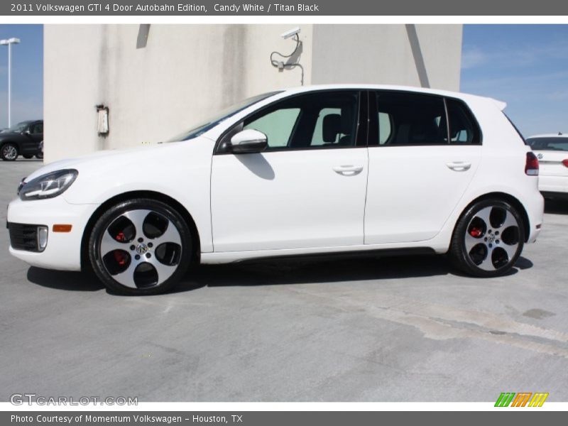 Candy White / Titan Black 2011 Volkswagen GTI 4 Door Autobahn Edition