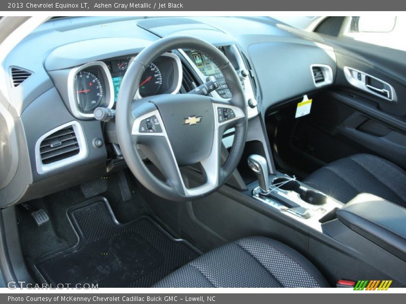 Ashen Gray Metallic / Jet Black 2013 Chevrolet Equinox LT