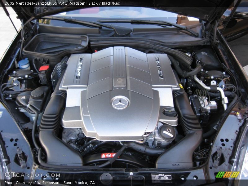 2009 SLK 55 AMG Roadster Engine - 5.4 Liter AMG SOHC 24-Valve V8