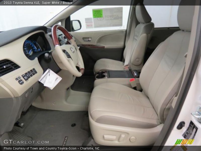 Super White / Bisque 2013 Toyota Sienna XLE