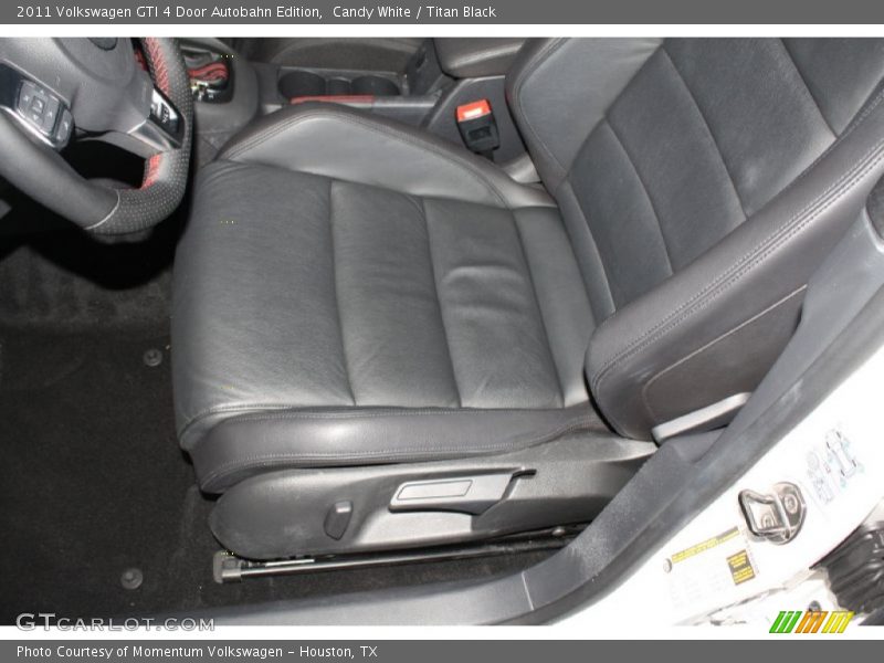 Candy White / Titan Black 2011 Volkswagen GTI 4 Door Autobahn Edition