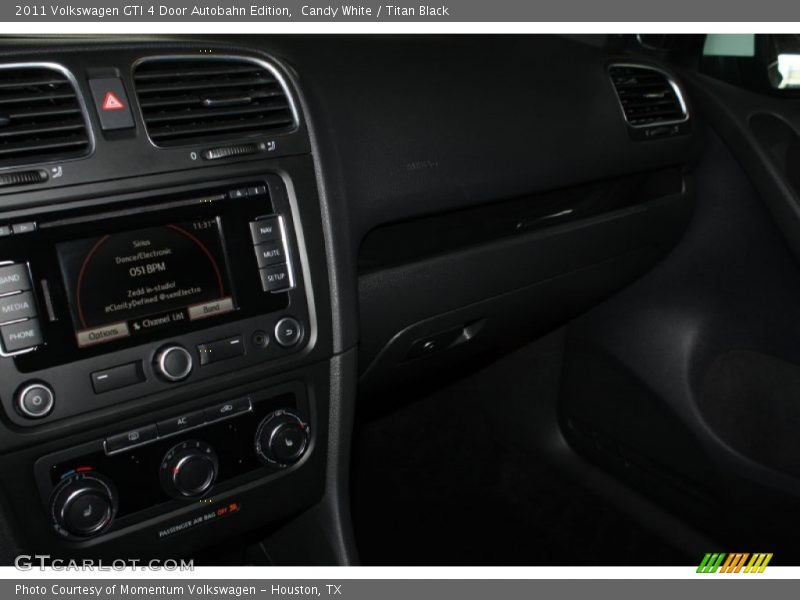 Candy White / Titan Black 2011 Volkswagen GTI 4 Door Autobahn Edition