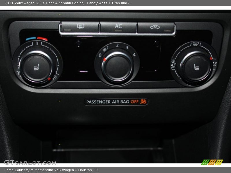 Candy White / Titan Black 2011 Volkswagen GTI 4 Door Autobahn Edition