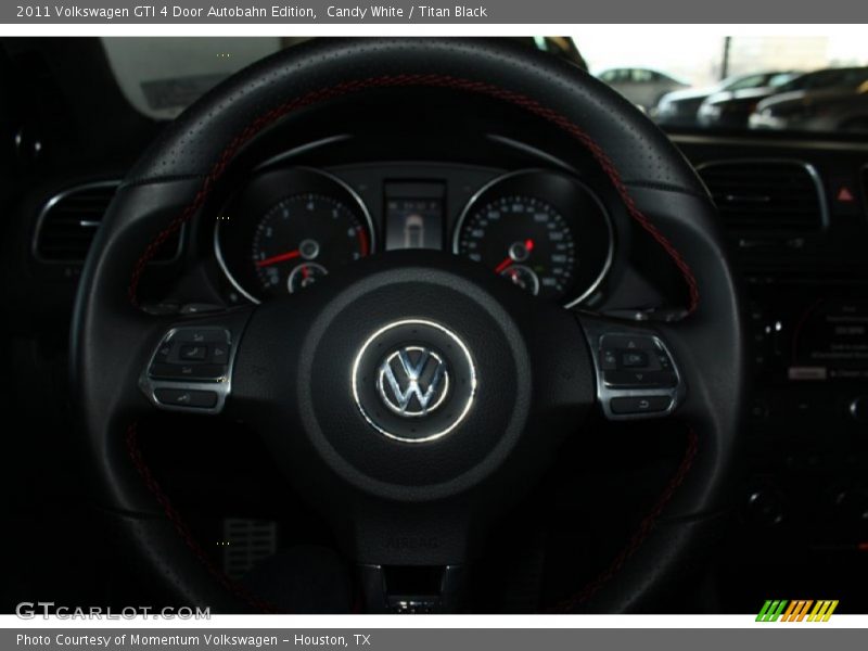 Candy White / Titan Black 2011 Volkswagen GTI 4 Door Autobahn Edition
