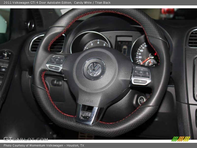 Candy White / Titan Black 2011 Volkswagen GTI 4 Door Autobahn Edition