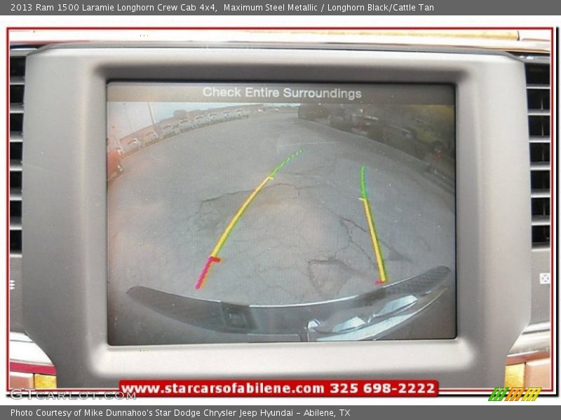 Maximum Steel Metallic / Longhorn Black/Cattle Tan 2013 Ram 1500 Laramie Longhorn Crew Cab 4x4