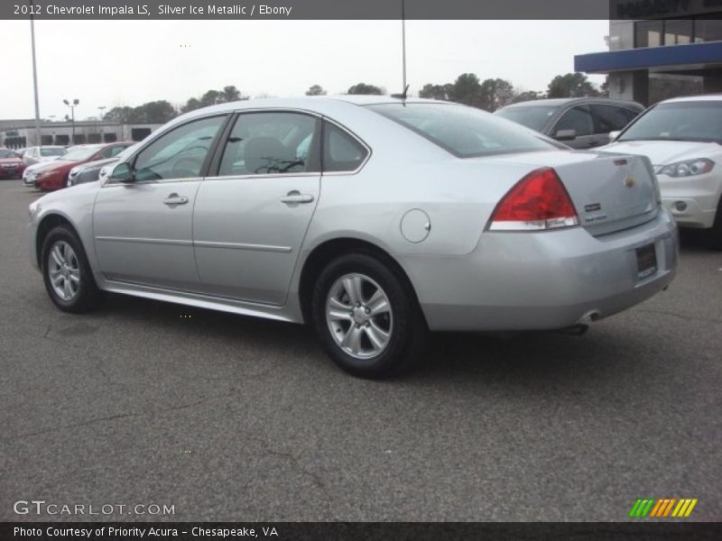 Silver Ice Metallic / Ebony 2012 Chevrolet Impala LS