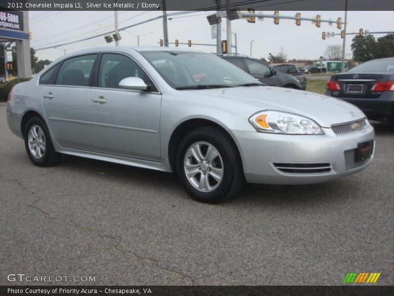 Silver Ice Metallic / Ebony 2012 Chevrolet Impala LS