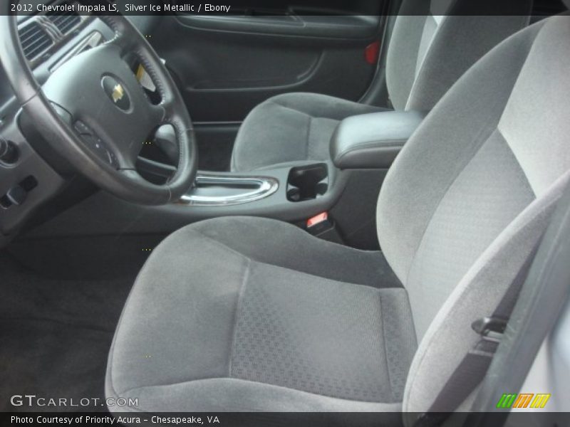 Silver Ice Metallic / Ebony 2012 Chevrolet Impala LS